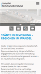 Mobile Screenshot of complangmbh.de